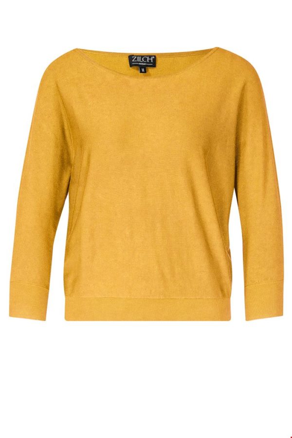Sweater batsleeve gold