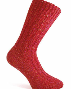 Donegal socks red 313