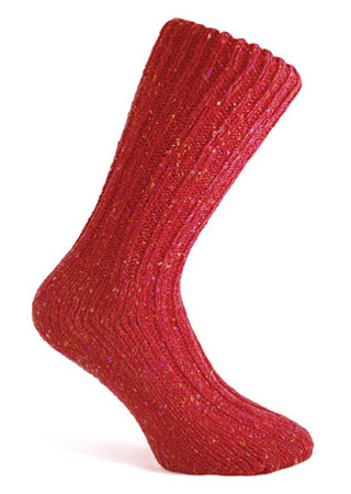 Donegal socks red 313